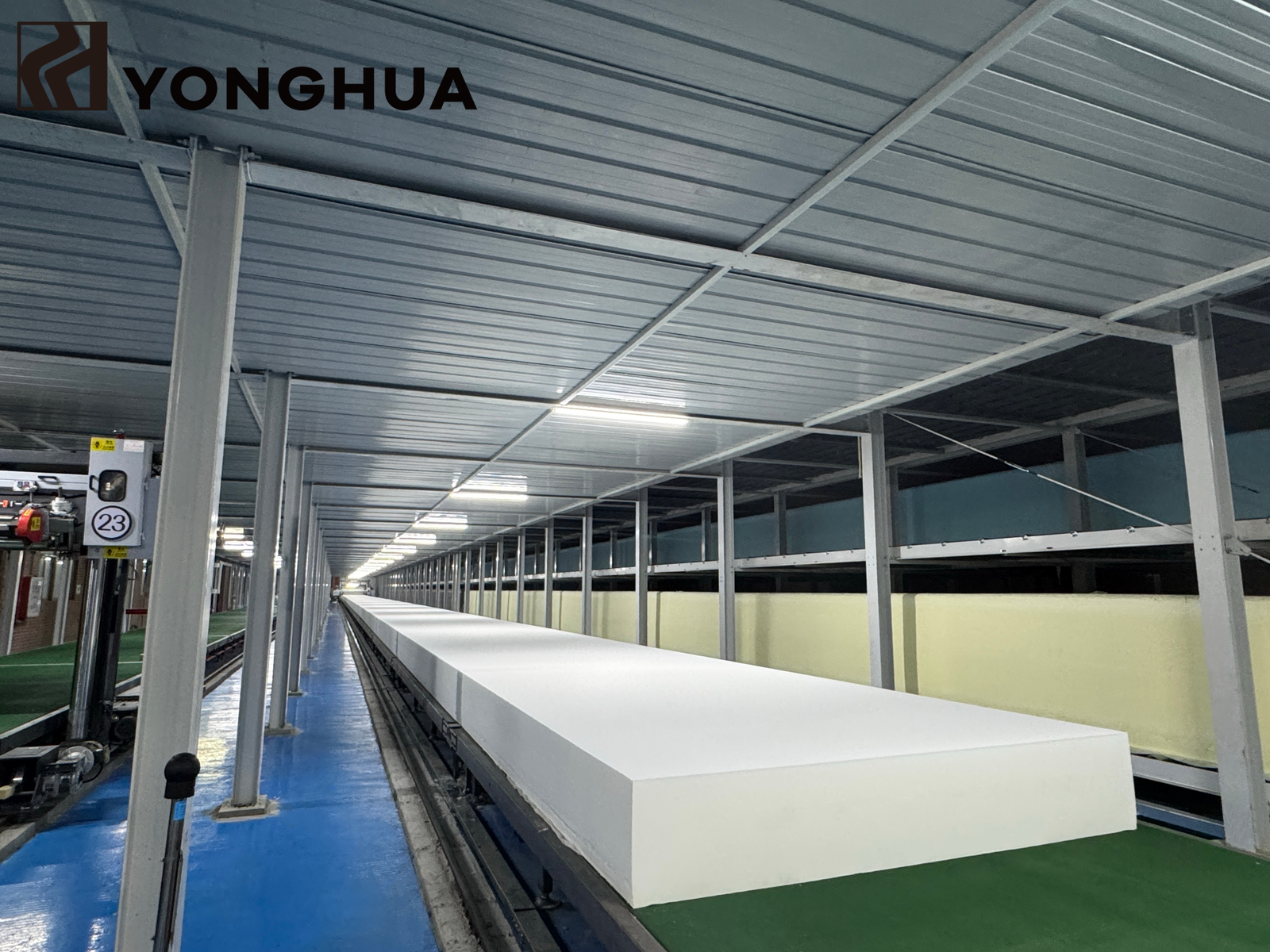 sofa frame and foam under compression