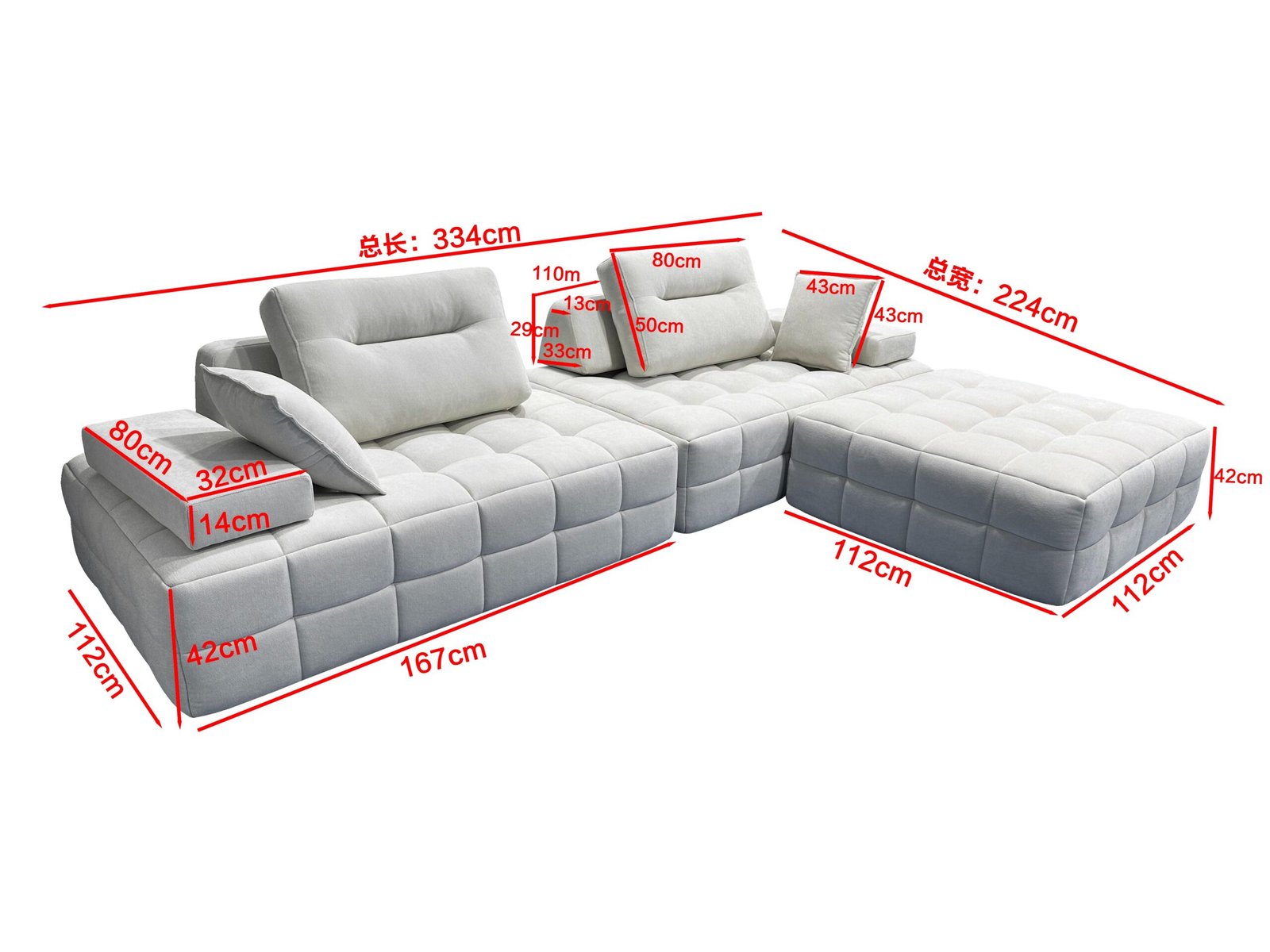 YH20057 Compressed Sofa - Image 3
