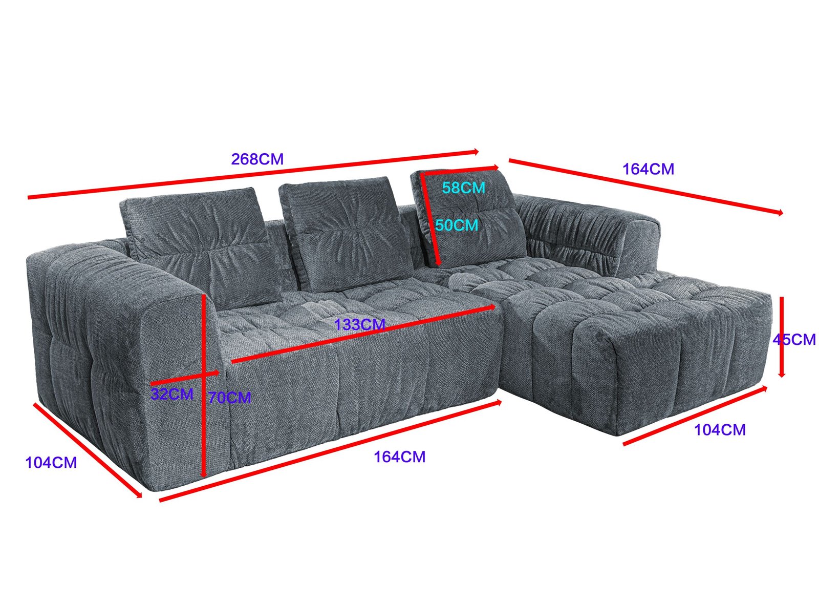 YH20029 Compressed Sofa - Image 3