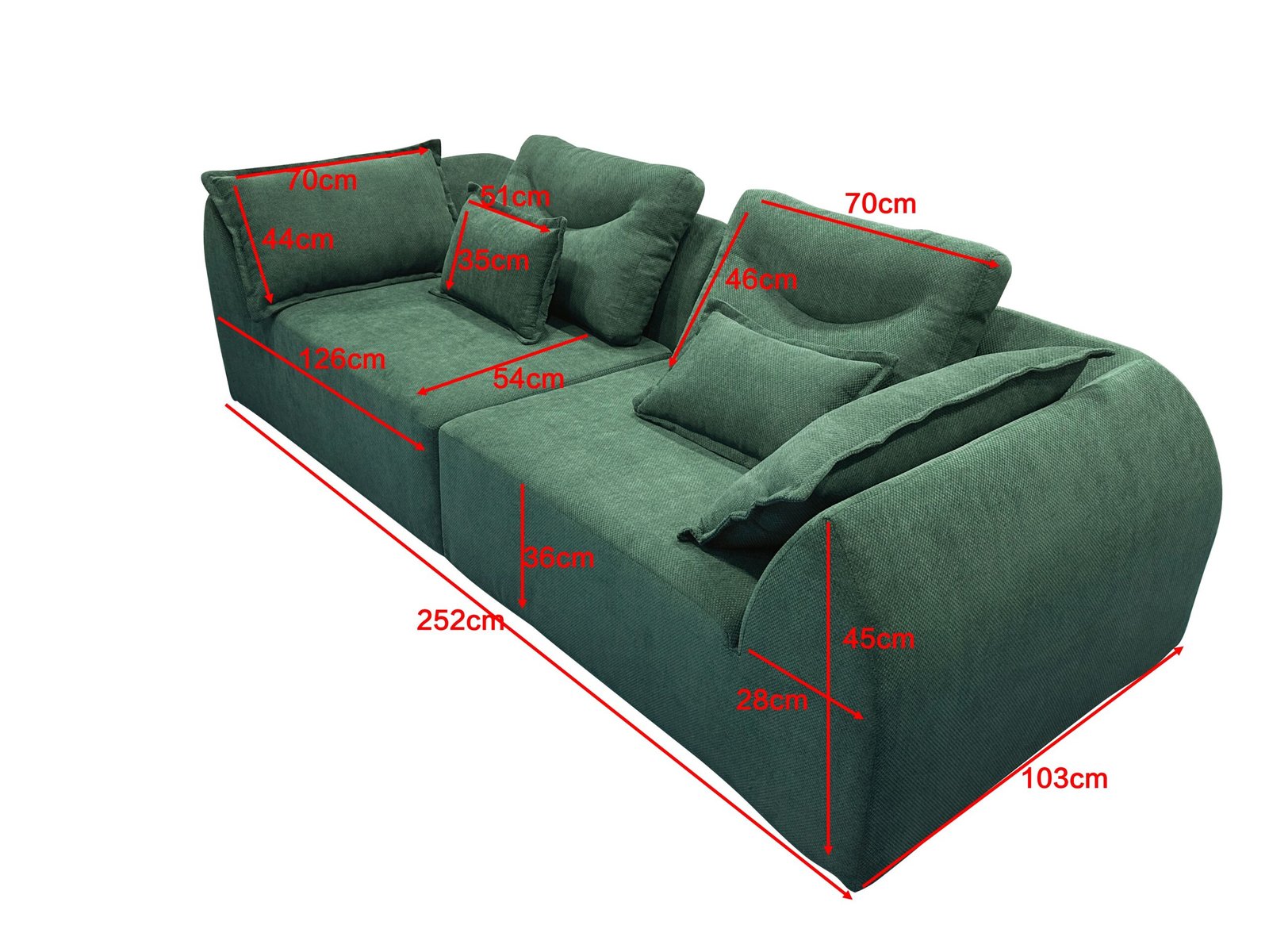 YH20105 Compressed Sofa - Image 3